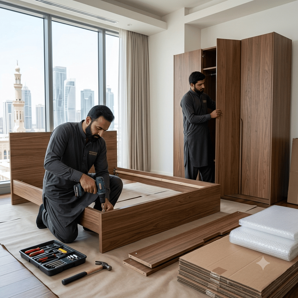Furniture Assembly – Johar Khan Movers UAE