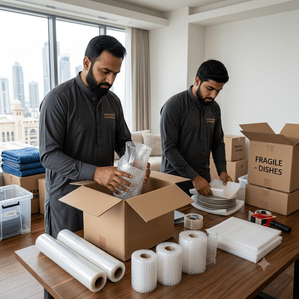 Packing & Unpacking – Johar Khan Movers UAE